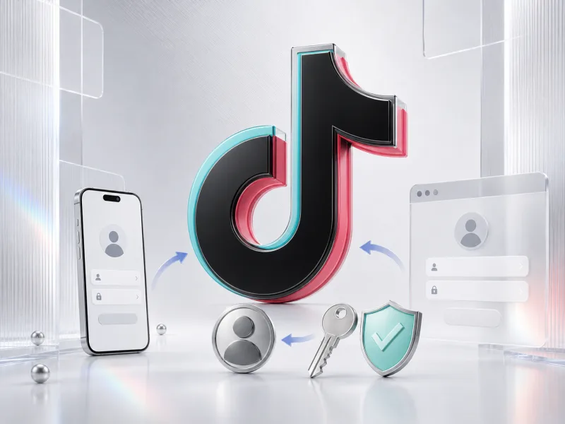 Tiktok账号密码直接登入(适用于App,浏览器网页版本)