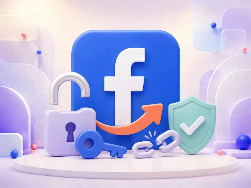 Facebook账号解锁教程