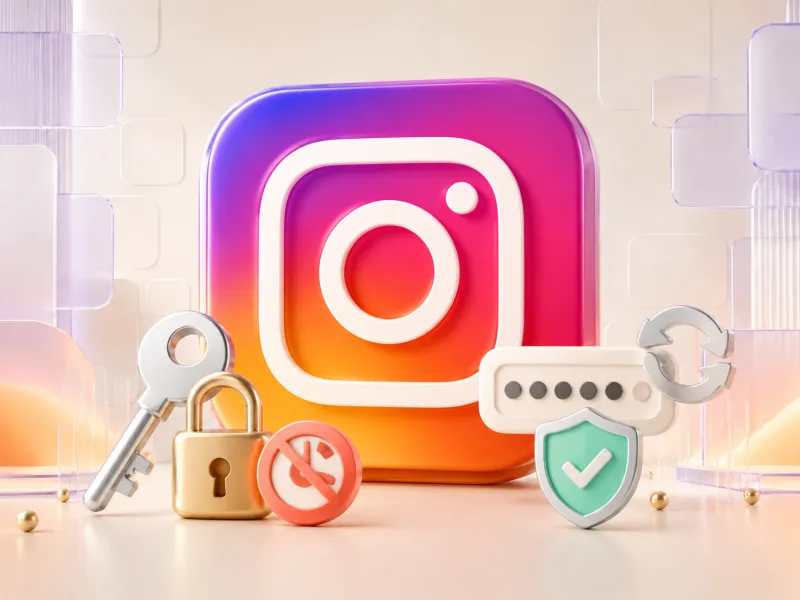 Instagram无法立即更改密码