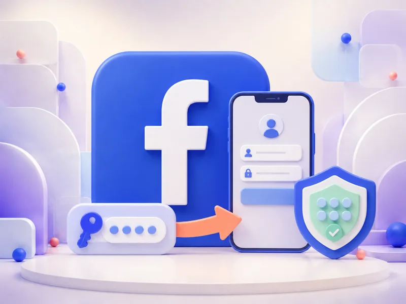 Facebook-账号-密码-2FA-手机登入